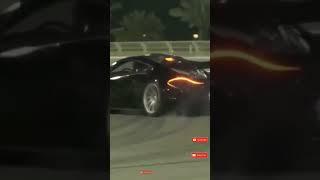 Lewis Hamilton driving His McLaren in Qatar World Cup 2022