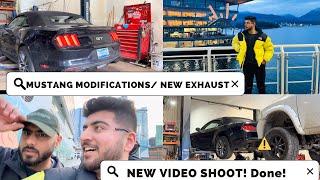 MUSTANG Modifications DONE!  + NEW ‍️ PUBLIC  VIDEO SHOOT!  *NO CLICKBAIT* #piyushgera