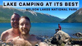 LAKE CAMPING AT ITS BEST!! | NEW ZEALAND | NELSON LAKES NATIONAL PARK