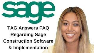 Plumb Answers FAQ Regarding Sage Construction Software & Implementation | Sage Authorized Partner