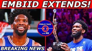 BREAKING: Sixers SIGN Joel Embiid To 3-Year Contract Extension! | Sixers Updated Cap Sheet