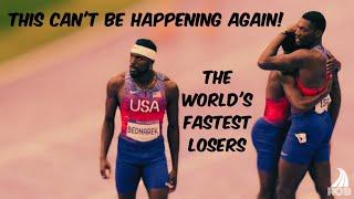 The most EMBARRASSING Olympic race EVER?! || What really went WRONG with USA's 4x100M relay