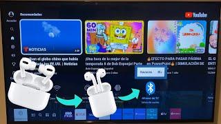 Cómo CONECTAR tus Airpods a una Smart TV Samsung