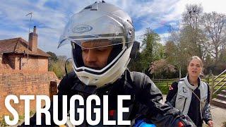 Our First Struggle on the Road! (Motovlog UK)  [S1-E2]