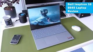 Dell Inspiron 16 5645 (2024) Review (16", AMD Ryzen 5 8540U, 740M iGPU, Budget Laptop)