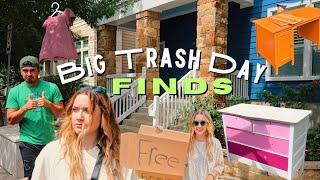 BIG Trash Day Hunting in Austin Texas!