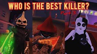 [REUPLOAD] Showcasing the Halloween Killers in Roblox: Survive the Killer!