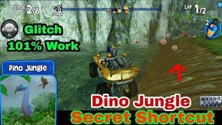 Dino Jungle Hidden Shortcut | Beach Buggy Racing Shortcuts | BB Racing Shortcuts #beachbuggyracing