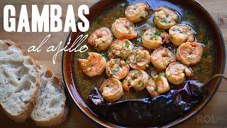 GAMBAS Al Ajillo | Spanish Garlic Shrimp