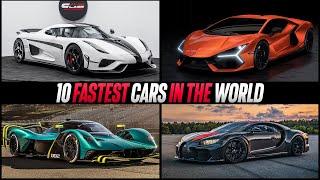 10 FASTEST CARS ON THE EARTH