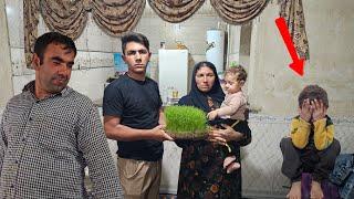 Nomadic life in a rainstorm ️ The excitement of cooking votive offerings in the Mirza family!