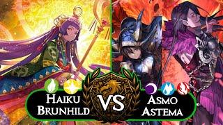 Old Rulers, New Life! Haiku Brunhild Vs Asmo/Astema Control Feature Match : Force of Will (TCG)