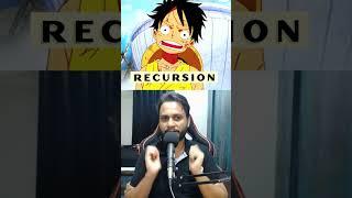 This is how I mastered recursion #3289 #techdose #recurison #shorts #learn #shorts