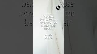Motivational Quote by Eleanor Roosevelt