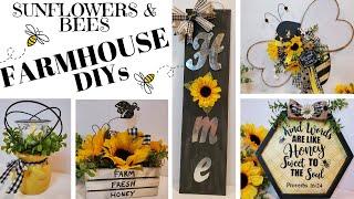 5 Honey Bee / Sunflower Farmhouse Decor DIYs | Creative Champion Contest Week 1