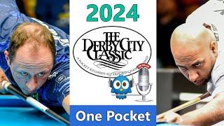 Shane Van Boening vs Tony Chohan - One Pocket - 2024 Derby City Classic rd 7