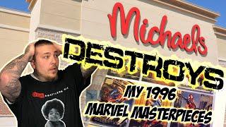 Michael's DESTROYS $800 Trading Card Set!