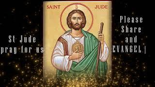 St.Jude Powerful Prayer for Impossible &Hopeless Situations  (Day 1)& Word of God & Morning Blessing