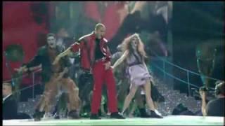 Chris Brown Thriller Tribute To Michael Jackson 12.10.06 World Music Awards 2006