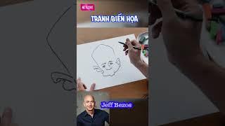 Tranh Biến Họa Doanh Nhân Jeff Bezos #shorts | MCV TV