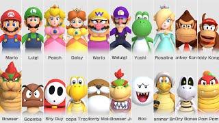 Super Mario Party // All Playable Characters [1st Place]