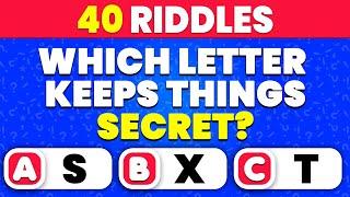  Only a Genius Can Solve These Riddles | 40 Tricky Riddles That'll Stretch Your Brain 