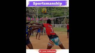 Sportsmanship| Hari vs Lotta | sorry bro No problem️| Mr Love Volleyball