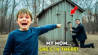 A Poor Boy Cried And Pointed At The Shed: “My Mom Is In There!”, When The Millionaire Broke It Open…