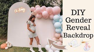 How To Build An Arch Backdrop! DIY Arch Backdrop Tutorial on a budget