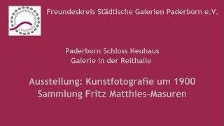 Ausstellung in Paderborn: "Kunstfotografie um 1900"