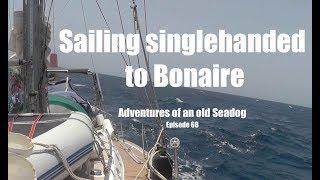 Sailing singlehanded to Bonaire.  Adventures of an old Seadog, ep68