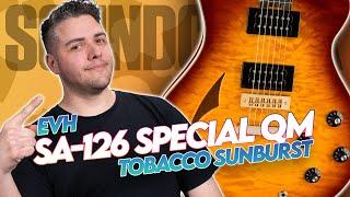 SOUNDCHECK EVH SA-126 Special QM, Tobacco Sunburst | Gear4music Guitars