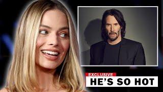 KEANU REEVES BEING THIRSTED OVER BY (Carrie Ann Moss, Alice Eve, Sandra Bullock, Ana de Armas +)