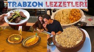 TRABZON LEZZETLERİ | Pide, Hamsiköy Sütlacı, Akçaabat Köfte, Kalkanoğlu Pilavı | Yemek Vlog