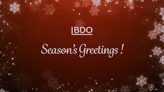 Season's Greetings 2020 from BDO in Singapore