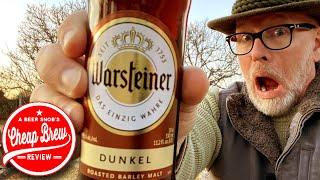 Warsteiner Dunkel German Beer Review by A Beer Snob's Cheap Brew Review