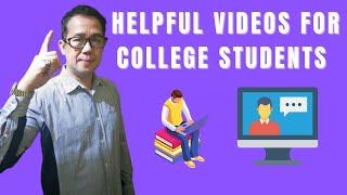 Helpful Videos for College Students. ( Prof. Allan)