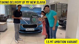 Unveiling Our New Skoda Slavia! | Exciting Delivery Day Vlog