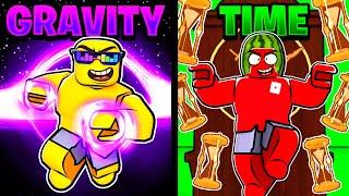 Trying EVERY POWER UP In ELEMENTAL TYCOON (TIME vs GRAVITY)