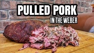 Pulled Pork in the Weber Kettle Step by Step