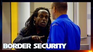 Suspicious Traveller Refuses Frisk Search | Border Security Australia