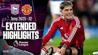 Ipswich Town vs. Man United | Highlights Premier League | Jornada 12 | Telemundo Deportes