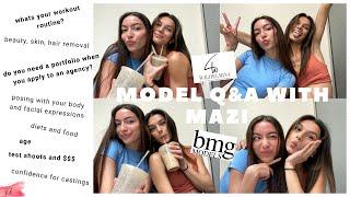 MODEL Q&A | Health & beauty, posing, castings, portfolio, age & more!