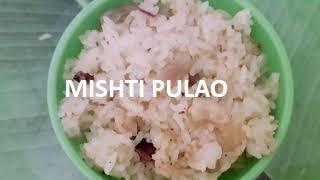 Mishti Pulao | Bengali Pulao | Ghee Bhat