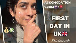 Accommodation scam in UK | First day Experience | Student Life