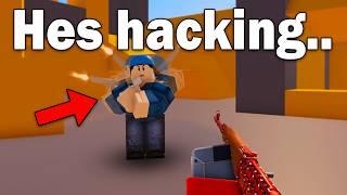 I DESTROYED Hackers in Roblox Arsenal... Destroying hackers #5