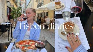 lisbon diaries | flea market, exploring alfama & cozy bar