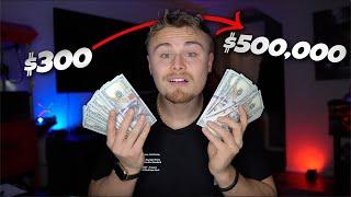 How I Turned $300 Into $500,000 At 23 (My Crypto Side Hustles)