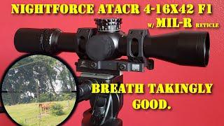 NightForce ATACR 4-16x42 F1 Mil-R - Something Special - First Person RePew