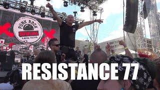 PUNK ROCK BOWLING 2018 - RESISTANCE 77 - Rich & Hated - True Punk & Oi!